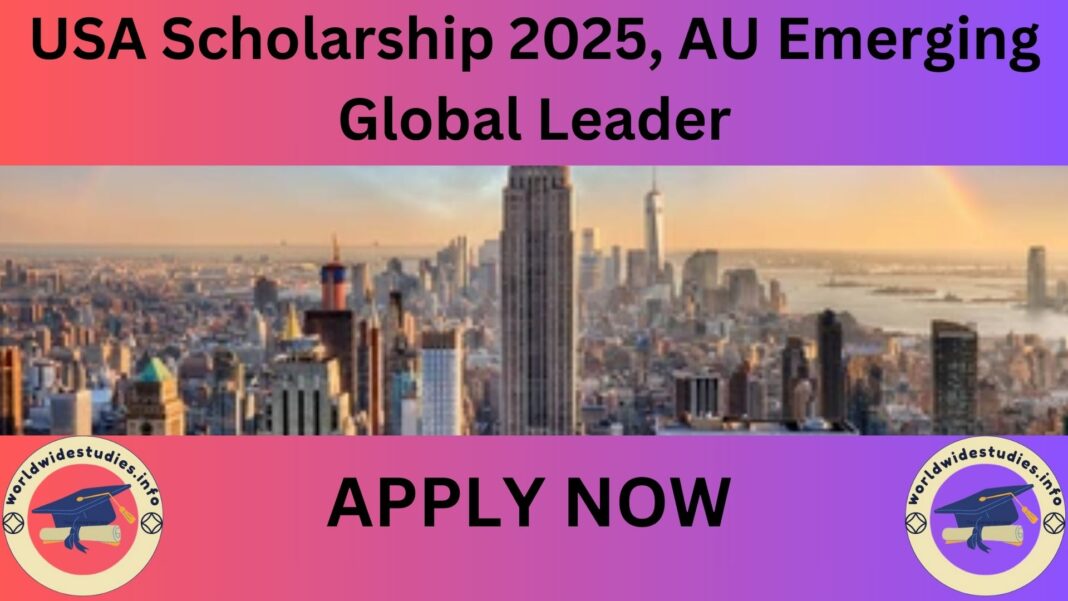 USA Scholarship 2025, AU Emerging Global Leader