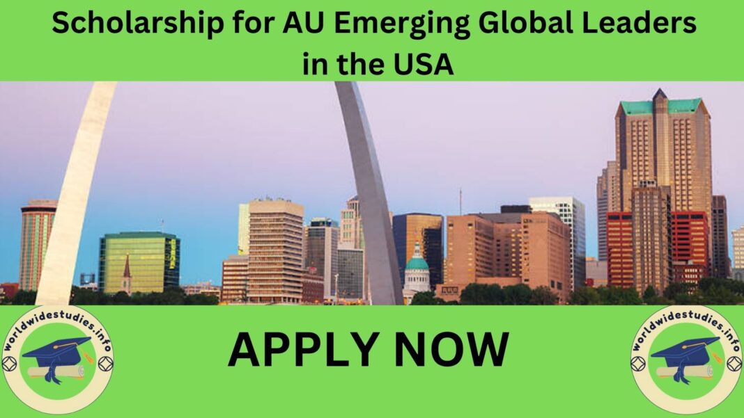 Scholarship for AU Emerging Global Leaders in the USA