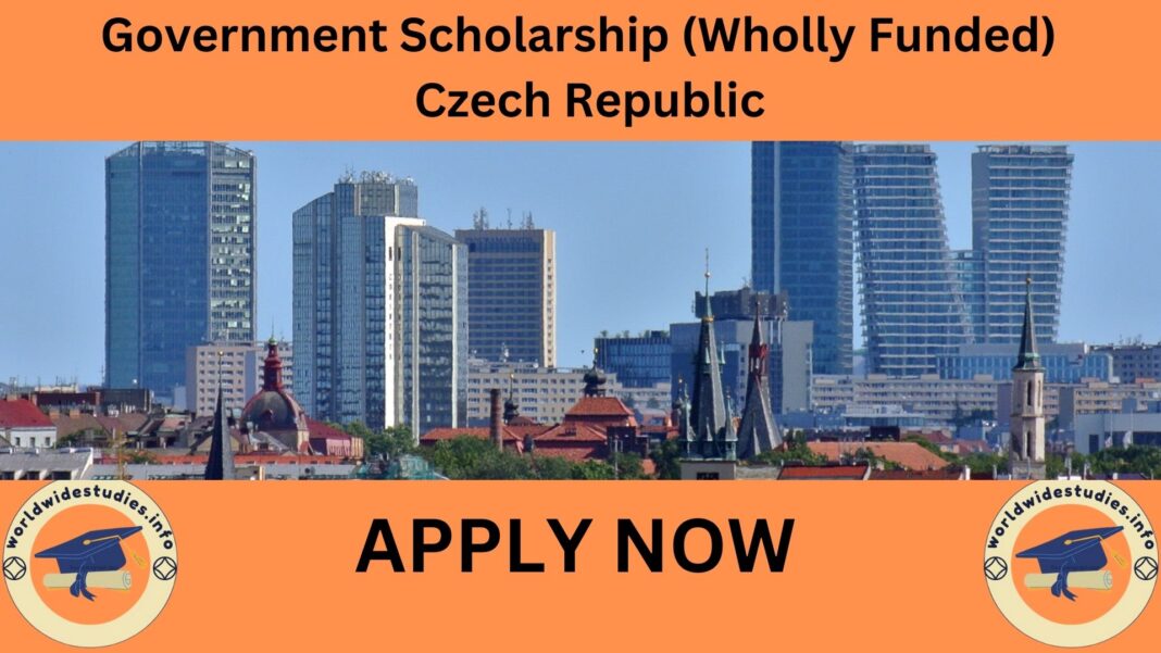 Government Scholarship (Wholly Funded) for the Czech Republic