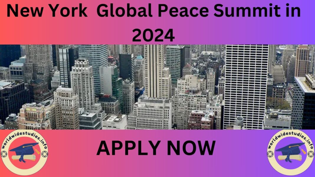 New York Global Peace Summit in 2024