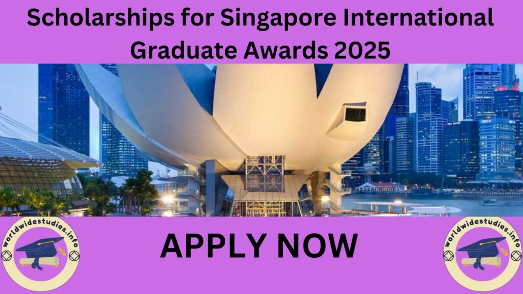 Scholarships for Singapore International Graduate Awards 2025