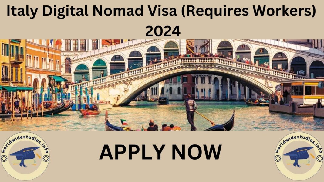 Italy Digital Nomad Visa (Requires Workers) 2024