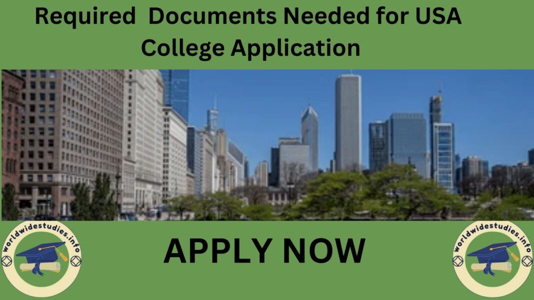 Required Documents Needed for USA College Application