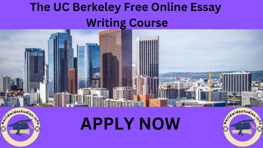 The UC Berkeley Free Online Essay Writing Course