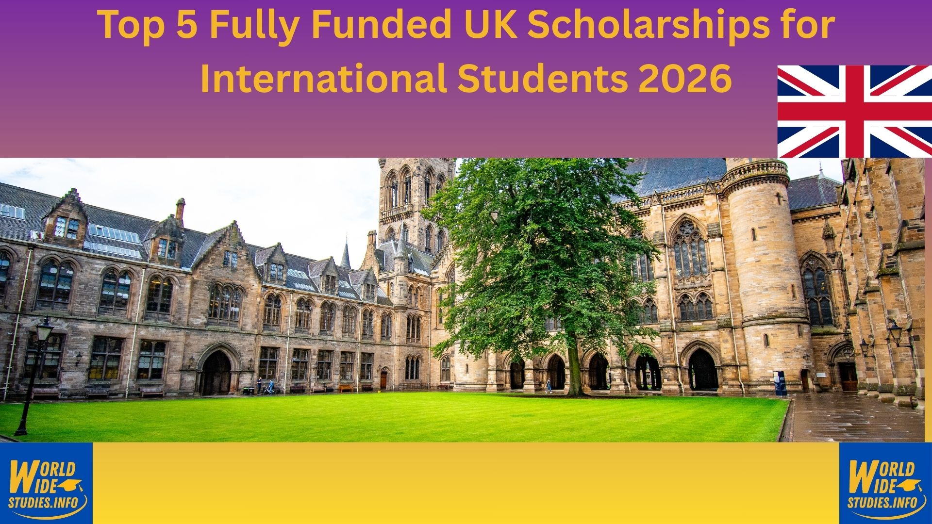 Top 5 Fully Funded UK Scholarships for International Students 2026