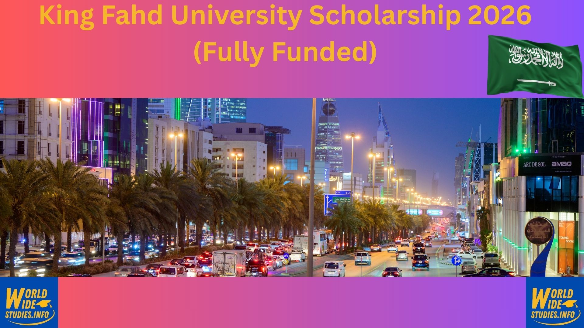 King Fahd University Scholarship 2026  (Fully Funded)