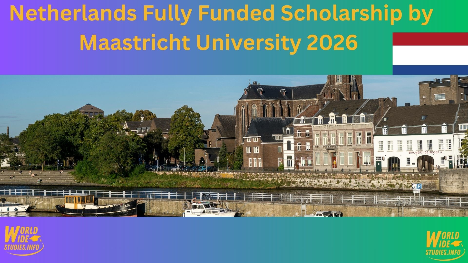 Netherlands Fully Funded Scholarship by Maastricht University 2026