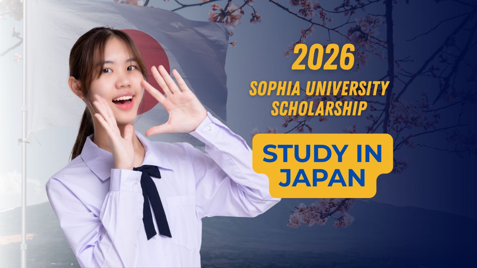 Fully Funded Scholarship in Japan 2026 (Study at Sophia University, Tokyo)