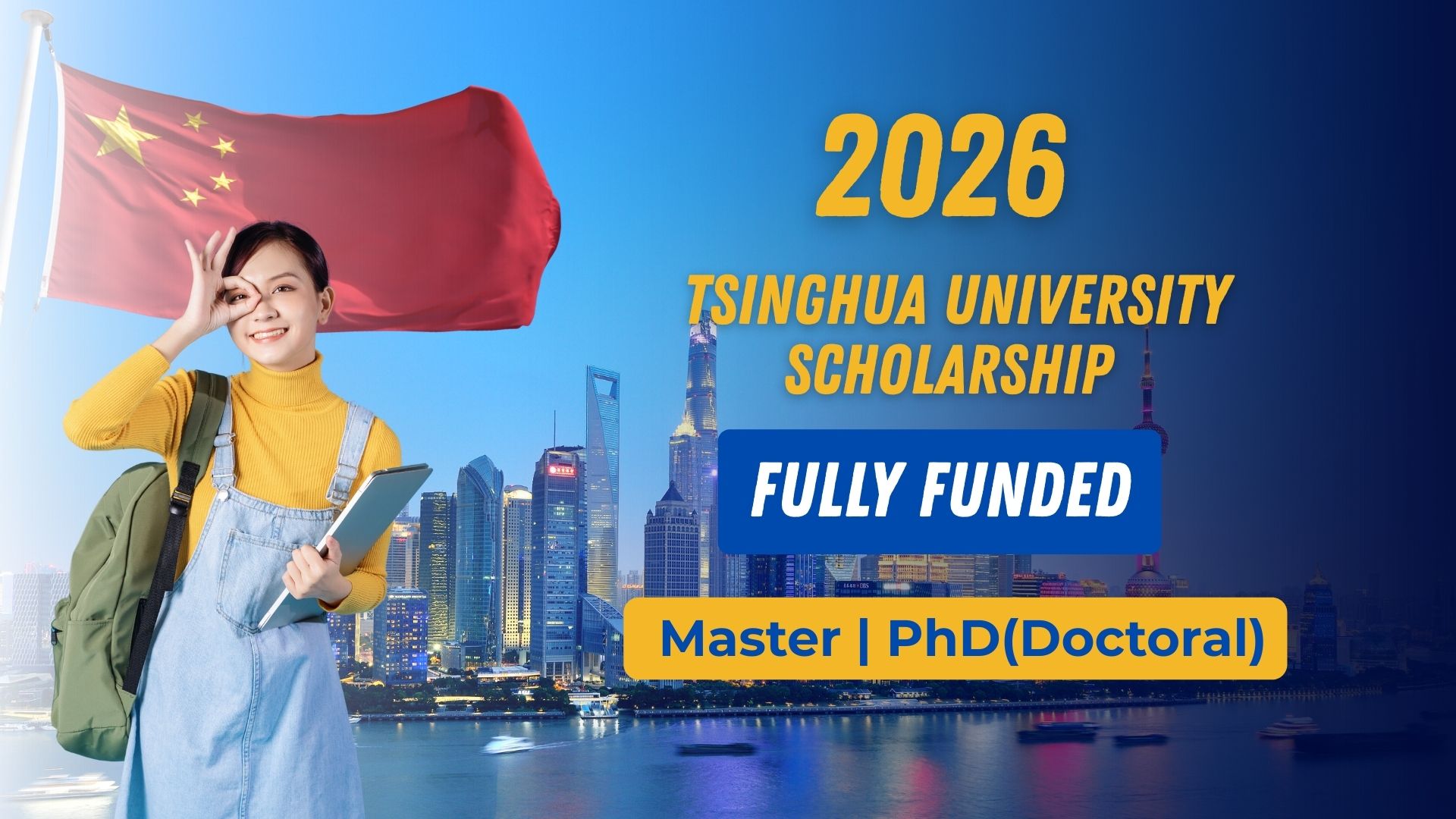 Tsinghua University Scholarship in China 2026 | Fully Funded