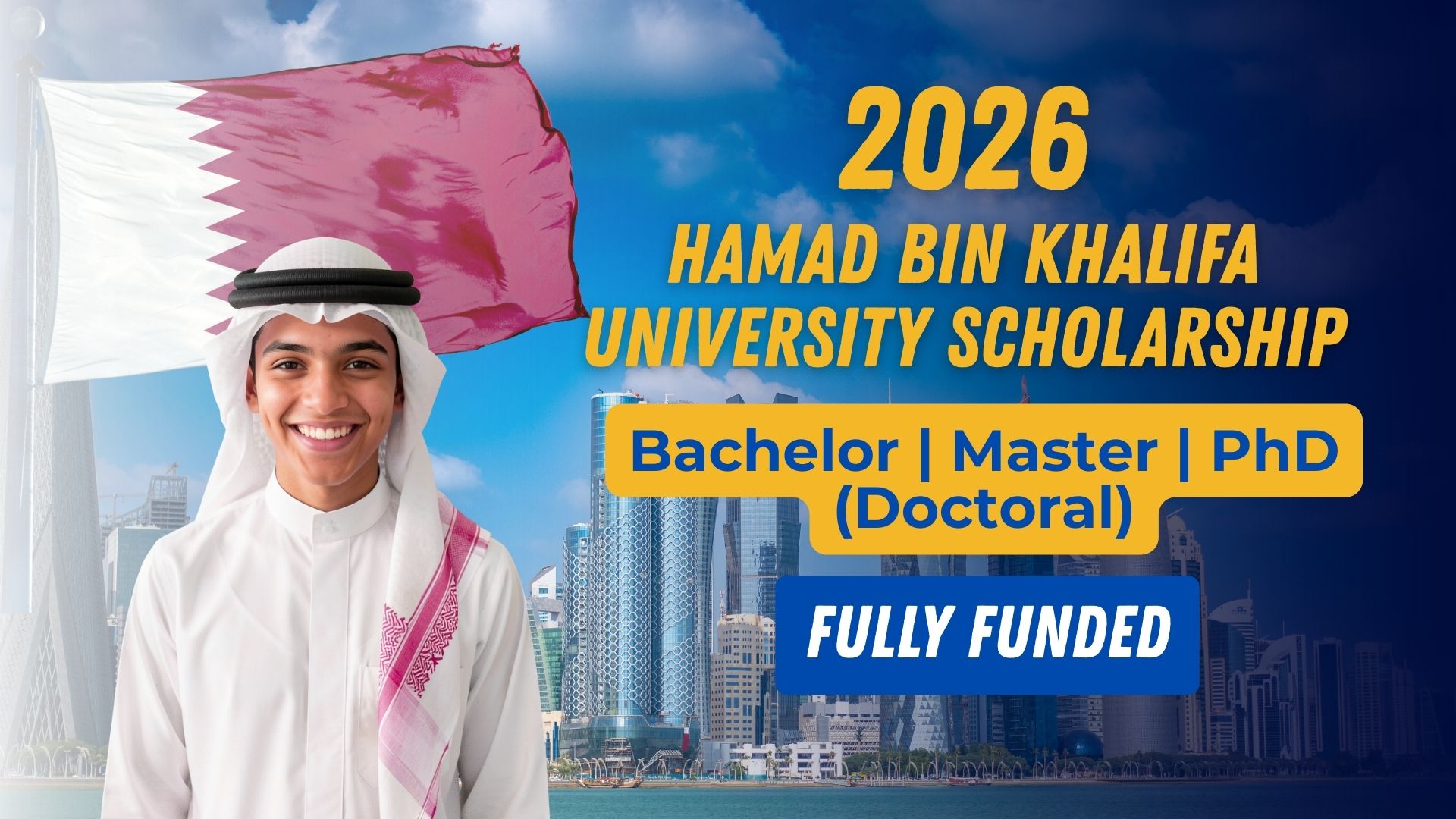 Hamad Bin Khalifa University Scholarship in Qatar 2026