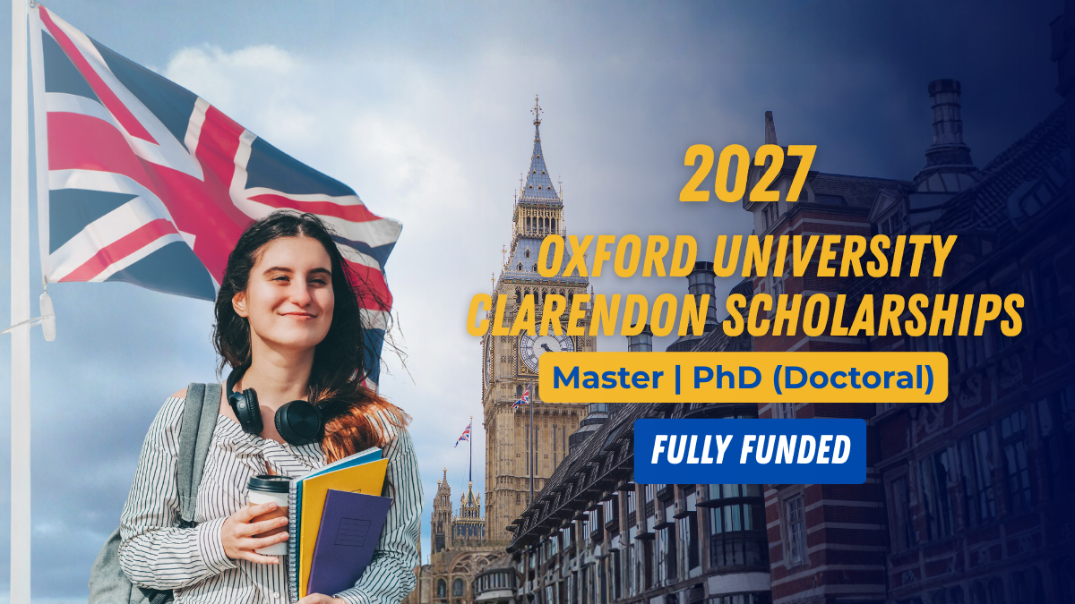 Oxford University Clarendon Scholarships 2027