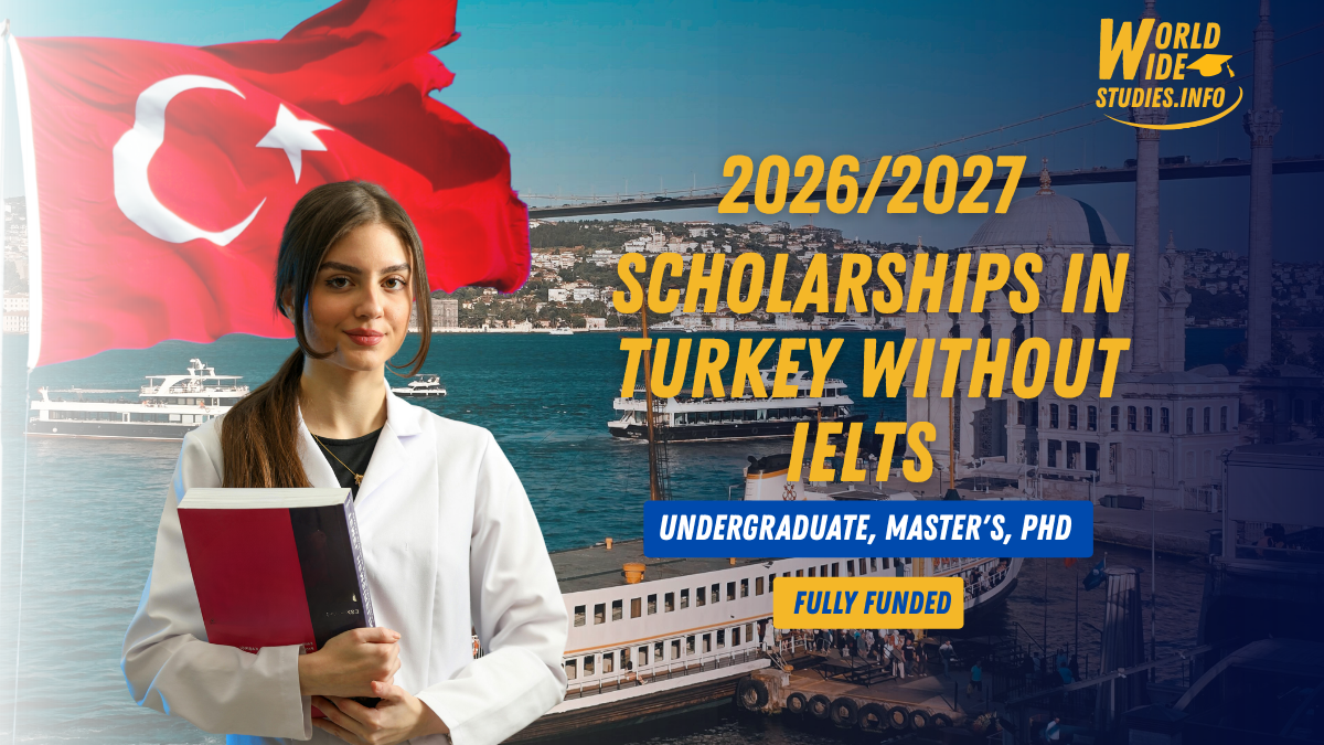 Scholarships in Turkey Without IELTS 2026-2027