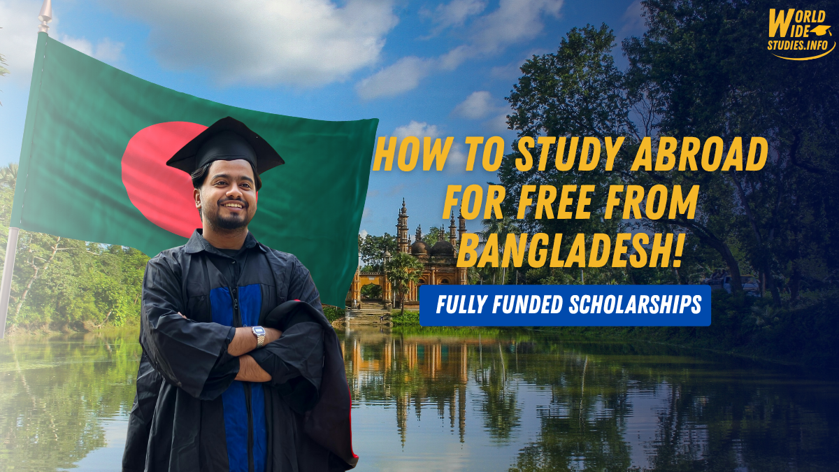 How to Study Abroad for Free from Bangladesh