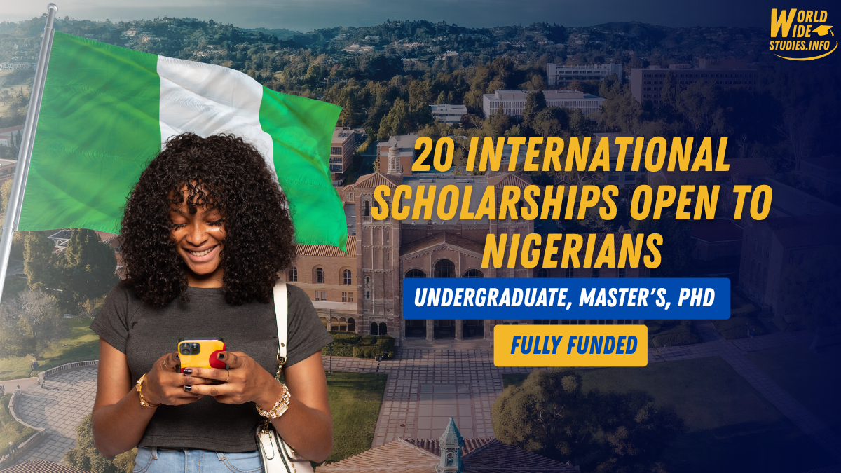 20 International Scholarships Open to Nigerians