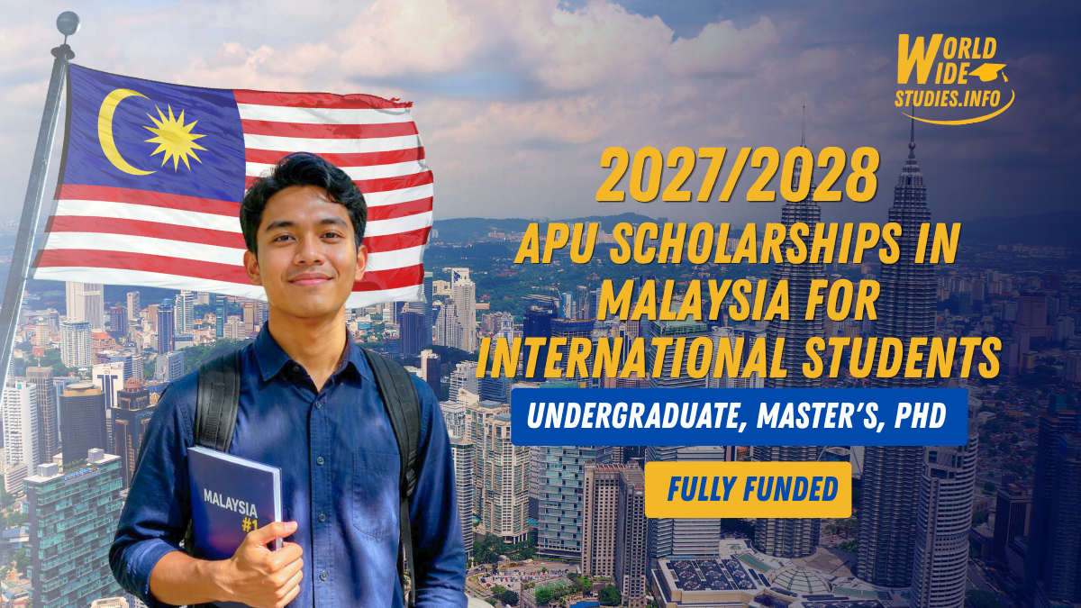 APU Scholarships 2027–28 in Malaysia for International Students