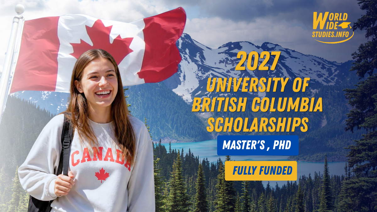 University of British Columbia Scholarships 2027