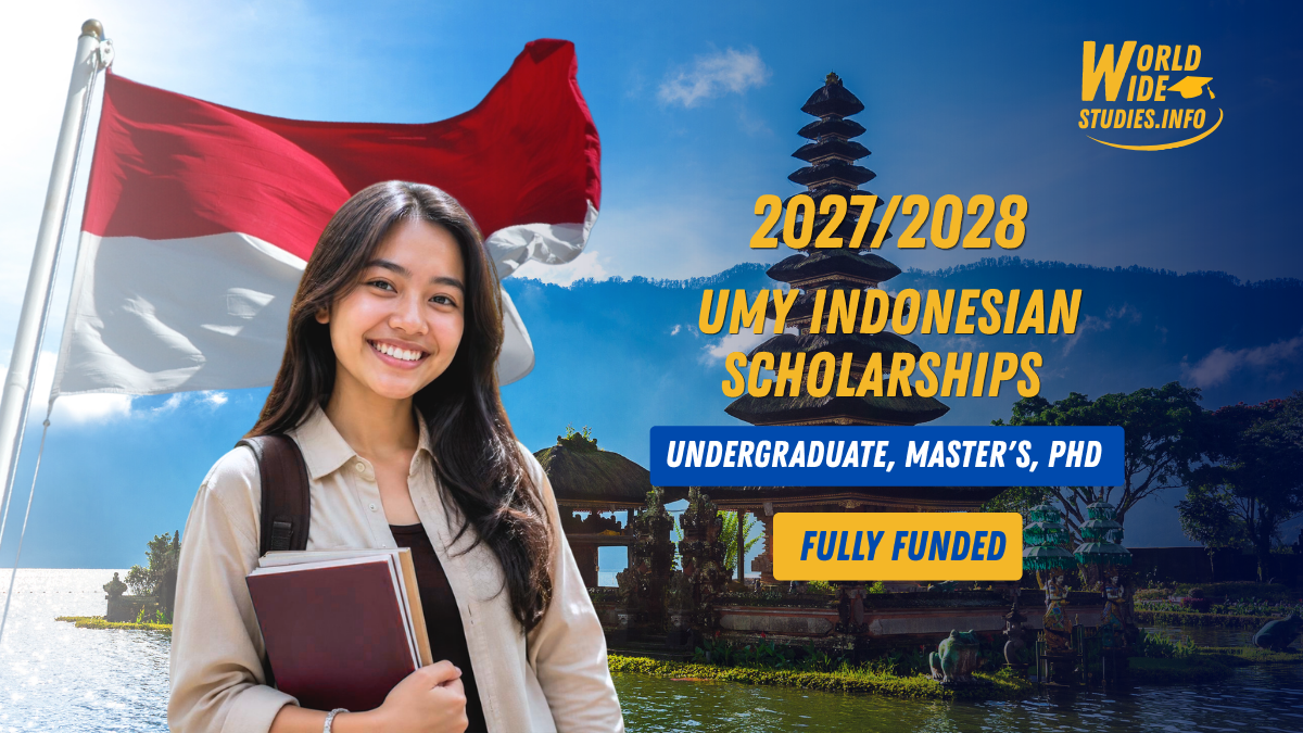 UMY Indonesian Scholarships 2027–28