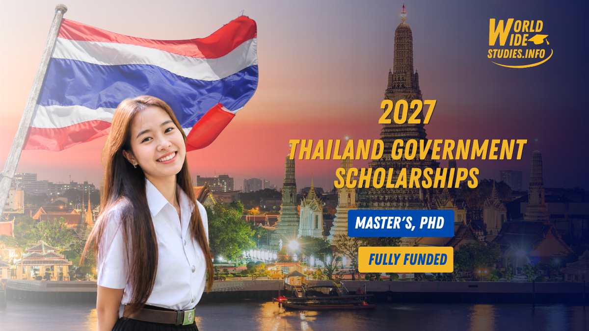 Thailand Government Scholarships 2027 | Fully Funded