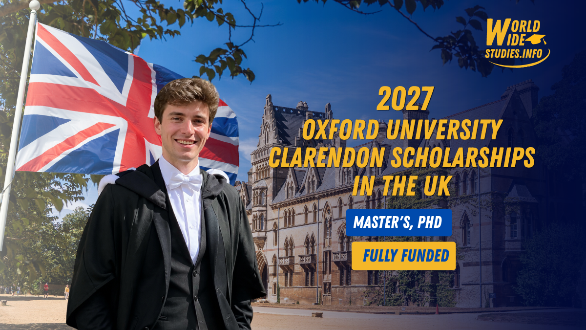 Oxford University Clarendon Scholarships 2027 in the UK