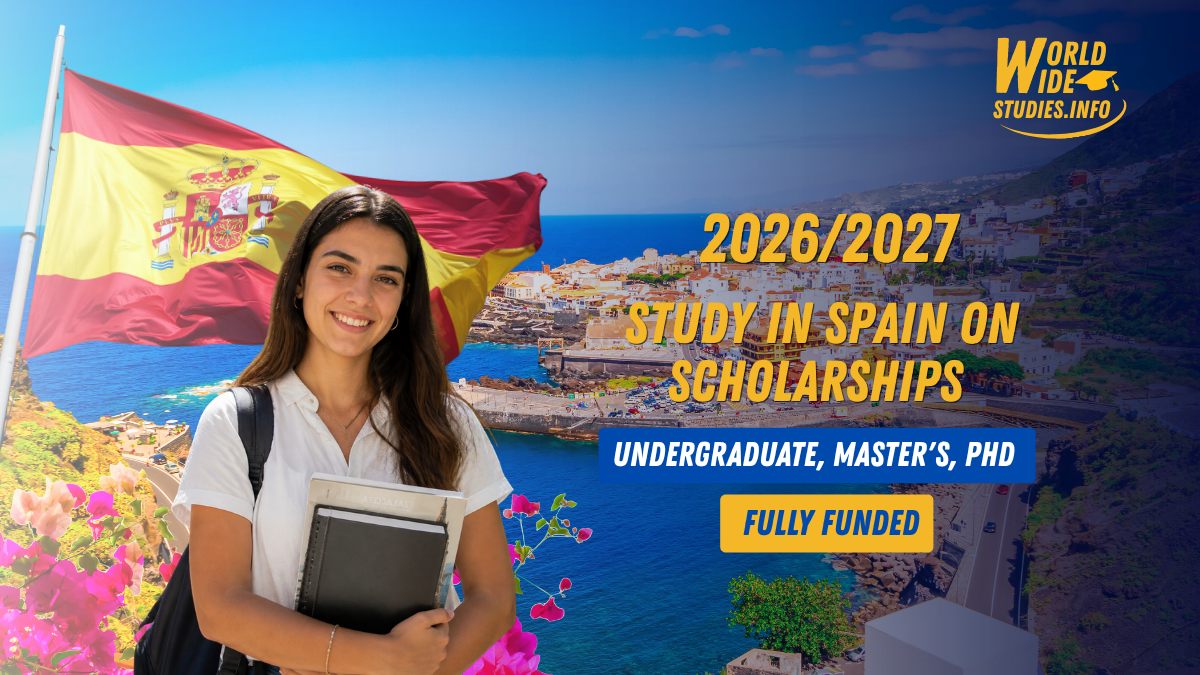 Study in Spain on Scholarships 2026-2027
